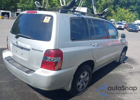 2005 Toyota Highlander Limited из США, поврежденный, VIN JTEEP21A950130799